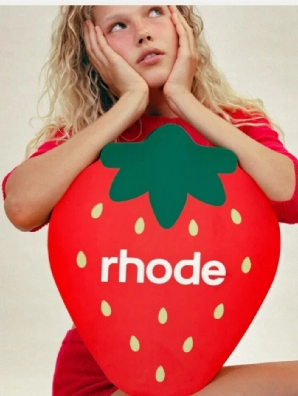 RHODE Peptide Lip Treatment In Strawberry Glaze AUTHENTIC